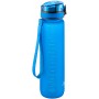 Бутылка для воды 1000 мл 7,8*7,8*28,5 см "Style Matt" небесный