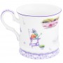 Кружка 170 мл 10,5*8*7,5 см "Лаванда" NEW BONE CHINA
