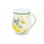 Кружка 350 мл 11,5*8,2*10 см "Лимоны" бочонок, NEW BONE CHINA