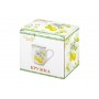 Кружка 350 мл 11,5*8,2*10 см "Лимоны" бочонок, NEW BONE CHINA