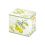 Кружка 350 мл 11,5*8,2*10 см "Лимоны" бочонок, NEW BONE CHINA
