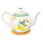 Чайник 1,1 л 23*13,5*14,5 см "Лимоны" на бамбуковой подставке, NEW BONE CHINA
Состав: Фарфор, бамбук