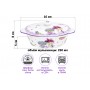 Жюльенница-кокотница 250 мл 16*10*8 см "Лаванда" с крышкой, NEW BONE CHINA
Состав: Фарфор
