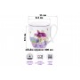 Кружка 300 мл 11*8,3*9,5 см, NEW BONE CHINA
Состав: Фарфор