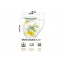 Кувшин 1,2 л 16*13*15,5 см NEW BONE CHINA
Состав: Фарфор
