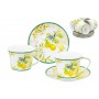 Чайн. наб. 12 пр. 270 мл NEW BONE CHINA
Состав: Фарфор