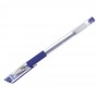 ClipStudio Ручка гелевая синяя, с резиновым держателем, 14,9см, наконечник 0,5мм