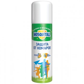 Аэрозоль от комаров MOSQUITALL "Защита для взрослых", 150мл