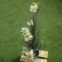 INBLOOM Растение искусственное Ромашка 90см 6 цветков, PE+PVC