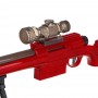 ИГРОЛЕНД "Снайперская винтовка OSA-12", ABS, свет, звук, 71х5х24,5см
