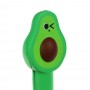 Ручка-мялка шариковая, дизайн в форме авокадо, мягкий корпус, 16,5см, полиуретан, пластик