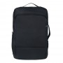 Рюкзак-сумка ПРЕМИУМ универсальный 41x28x13см, 3 отделения, сверхплотный полиэстер под ткань, черный