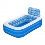 BESTWAY Семейный бассейн с брызгалкойWATERFALL OASIS,229x152x96см, 702л, от 6 лет, 54451