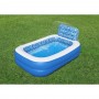 BESTWAY Семейный бассейн с брызгалкойWATERFALL OASIS,229x152x96см, 702л, от 6 лет, 54451