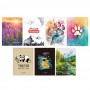 ClipStudio Блокнот А5, 40 листов, офсет, обложка картон, спираль, в клетку 8 диз.