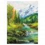 ClipStudio Блокнот А5, 40 листов, офсет, обложка картон, спираль, в клетку 8 диз.