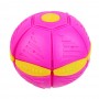 ИГРОЛЕНД Шар летающий трансформер со светом d12см, AG3х6, ABS, PP,PVC, 4 цвета