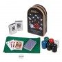 LDGames Набор для покера, в жестяном боксе 24х15см, пластик, металл, в подарочной упаковке