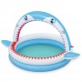 BESTWAY Игровой бассейн с брызгалкой SHARKTASTIC, 163x127x92см, до 3-х лет, 53157
