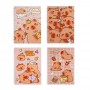 Записная книжка на спирали, 14,5x21см, 58 л., 4 дизайна, Капибары