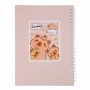 Записная книжка на спирали, 14,5x21см, 58 л., 4 дизайна, Капибары