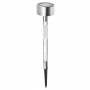 INBLOOM Фонарь садовый на солнечной батарее, 5.5x34.5см, 1.2V AAA, 1LED* мульти, пластик, нерж.сталь