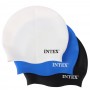 INTEX Шапочка для плавания силиконовая, от 8 лет, 3 цвета, 55992