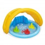 BESTWAY Бассейн с тентом для малышей LIL" SEASHAPES, 115x89x76см, до 3-х лет, 52568