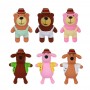 ИГРОЛЕНД Игрушка - антистресс, мялка "Переодевалка", 10*16см,TPR, 6 дизайнов