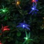 INBLOOM Гирлянда на солн. батарее, 25LED, 7м, мульти, 2 реж, стрекоза, ПВХ, 2V80mA,1.2V600mAh