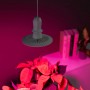 INBLOOM Лампа светодиодная для растений 72LED фиолетовый, 13x8см, E27, 15Вт, 220В, пластик