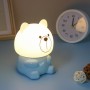 Светильник LED "Мишка", USB, АБС пластик, силикон, 11х13см