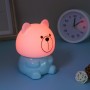 Светильник LED "Мишка", USB, АБС пластик, силикон, 11х13см