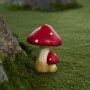 INBLOOM Фигура садовая Мухомор 12х12х15,5см, латерит
