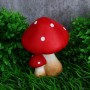 INBLOOM Фигура садовая Мухомор 12х12х15,5см, латерит