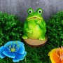 INBLOOM Фигура садовая Лягушка 12,5х11х15,5см, латерит