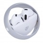 BY Наушники беспроводные TWS Sphere, 25/300мАч, Bluetooth 5.3, белый