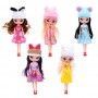 ИГРОЛЕНД Кукла в шапочке с ушками, PP, PVC, 7х5,5х25,5 см, 6 диз.