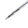 Ручка шариковая "Трибэйс" синяя, 1,0мм, пластик, прозрачный корпус, CBp_10902
