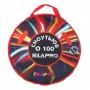 SILAPRO Сноутьюб с сиденьем "Неоновые лучи", d=100см, оксфорд 600D, резина R16, ПВХ