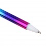 Ручка шариковая синяя, подвеска в форме пушистиков с ушками, пластик, корпус 17,5 см, 4 дизайна