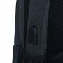 Рюкзак универсальный 43,5x31x13см, 2 отд., 3 карм., сетчатая спинка, ручка, USB, ПЭ под ткань, черн.