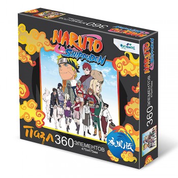 Naruto. Пазл 360 эл., 20,4x20,4x4,5см, 2 дизайна