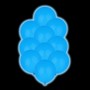 FNtastic Набор флуоресцентных воздушных шаров 10 шт, 9", 7 цветов