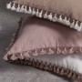 PROVANCE Чехол для подушки с кисточками 40х40см, 100% хлопок, 4 цвета