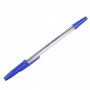 ClipStudio Ручка шариковая синяя, с прозрачным корпусом, линия 0,7 мм