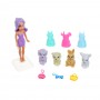 ИГРОЛЕНД Кукла 9 см, с питомцами и акс., ABS, PP, 20,5х4х17,5 см, 4 дизайна