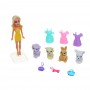 ИГРОЛЕНД Кукла 9 см, с питомцами и акс., ABS, PP, 20,5х4х17,5 см, 4 дизайна