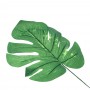 Растение декоративное, лист, 42x21x24см, пластик
