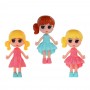 ИГРОЛЕНД Кукла с питомцем и акс., PP, ABS,21,5х3,5х27,3 см, 3 дизайна